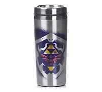 Paladone Vaso de viaje metálico Zelda – Doble pared oficial 450 ml