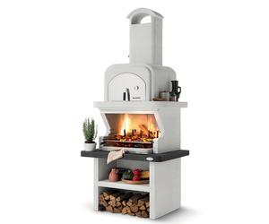 Palazzetti Balos - Barbacoa de obra con horno