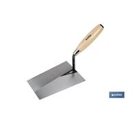 Paleta forjada modelo Norte con mango de madera y varias medidas COFAN 190mm
