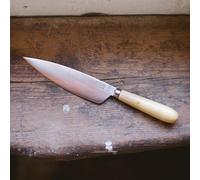 Pallarès Solsona - Cuchillo de cocina Pallarès Solsona de acero carbono con mango de boj artesanal, ligero y equilibrado para uso diario en cocina profesional y doméstica