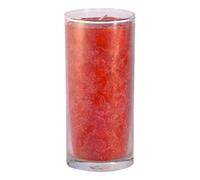 Palm Light 4041678006686 Unique, Altura Aprox. 14 cm, Vela, Color Rojo