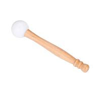 Palo de Mazo Elástico de Goma para el Tazón de Cristal Percusión de Fricción de Fricción Ligero de Delicado Diseño Portátil