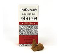 PALOSANTO - 6 Conos de Palo Santo - Variedad Selecciòn - Incienso Natural - Yoga, meditación, Aroma Relajante, Bienestar Natural - Bursera Graveolens chamánica Original