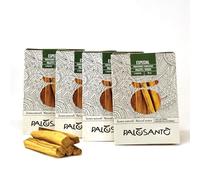 PALOSANTO - Incienso Palo Santo Especial - 20 Palitos - Madera Sagrada Bursera Graveolens de Perú - Aroma Intenso y Robusto para rituales y Ceremonias - Producido de Forma Etica y Sostenible