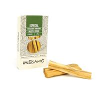 PALOSANTO - Varillas de Palo Santo Especial - 3 varillas de incienso gruesas - Aroma fuerte - Madera de Palo Santo cosechada silvestre y de origen sostenible en Perú - Incienso natural para rituales y