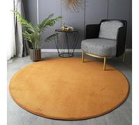 PALVIT Alfombras redondas de área, 180 x 180 cm, suave y esponjosa, alfombra grande para sala de estar, cocina, alfombra gruesa para dormitorio, mesita de noche con respaldo antideslizante, alfombras