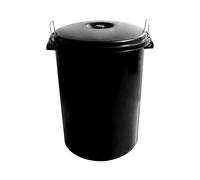 Pamex cubo de basura con tapadera. capacidad 100 litros. especial exte