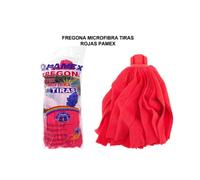 Pamex Fregona Microfibra Tiras Rojo