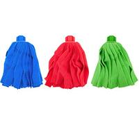 PAMEX - Fregonas Microfibra Tiras Colores Surtidos - Set 3 Unidades