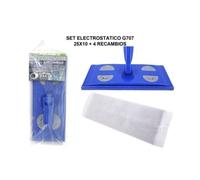 Pamex Mopa + 4 Recambios Electroestáticos 25x10