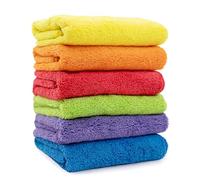 PAMEX Paños Limpieza Cocina Reutilizables Trapos Cristales Resistentes Cristales Bayetas Microfibra Alta Absorción Bayetas Cocina Bayeta Microfibra 12 Unidades 40x38 cm Colores Surtidos