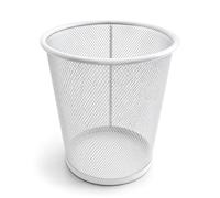 PAMEX - Papelera Rejilla Metalica (Blanca)
