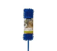 PAMEX - Set Mopa G Punto con Base, Recambio y Palo Extensible 140 cm (Verde, Azul y Rojo) - Mopa Profesional para Suelos (1)