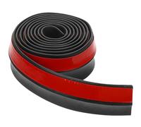 PAMINGONO Burlete de Goma Autoadhesivo Negro Flexible y Portátil, Tira de Sellado para Puertas y Ventanas Adhesivo Fuerte para Bricolaje y Protección