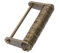 PAMINGONO Cerradura Vintage de Aleación de Zinc para Joyeros y Cajones, Estilo Tradicional Chino para Adorno y Obsequio
