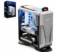 PAN TASY BRICKKK Ordenador de Sobremesa, Set de Bloques para Adultos | Torre de PC detallada con componentes internos, modelo tecnológico para construir, coleccionar y exponer