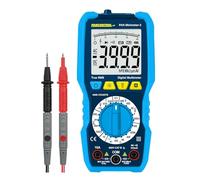 Pancontrol - Multímetro digital - con comprobador de tensión sin contacto, RMS real, CA/CC 600 V, medición de corriente y resistencia, comprobador de continuidad, CAT III 600 V - PAN Minimeter-2