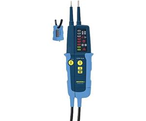 Pancontrol PAN MV-1000A - Comprobador de voltaje y continuidad (12-1000 V CA/CC, indicador de campo giratorio, prueba de 30 mA, indicador LED