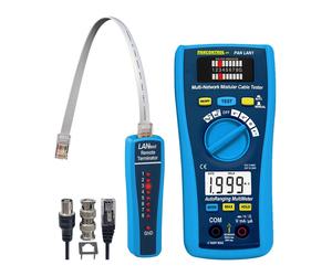 Pancontrol Probador LAN y Multímetro Digital Pan LAN1 CAT III 300V / CAT II 600V