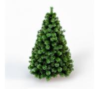 PANDA HOME Árbol de Navidad con Base Metálica - Tamaños 60-240 cm - Verde, Blanco, Nevado, Fruto Rojo, Rosa Classic, Pino Nieve Pine