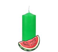 Panda Home Vela Taco Perfumada Antitabaco, 46 Horas de Duración, 7x5.7cm / 11x4.7 cm, Velas Aromáticas Antitabaco 140g - 2/4/6 Unidades Watermelon sober 7x5.7cm-2 units