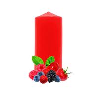 Panda Home Vela Taco Perfumada Antitabaco, 46 Horas de Duración, 7x5.7cm / 11x4.7 cm, Velas Aromáticas Antitabaco 140g - 2/4/6 Unidades Forestfruit 7x5.7cm-4 units