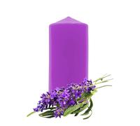 Panda Home Vela Taco Perfumada Antitabaco, 46 Horas de Duración, 7x5.7cm / 11x4.7 cm, Velas Aromáticas Antitabaco 140g - 2/4/6 Unidades Lavender 7x5.7cm-2 units