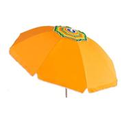 PANDAHOME Sombrilla playa,Parasol Anti-viento Aluminio/Poli Antiuv 3 Colores Surtidos c/Ex 180 Cm/200Cm/220Cm/240Cm