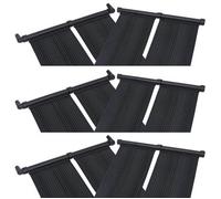 Panel Calentador Solar Para Piscinas 6 Unidades 80x310 Cm Vidaxl