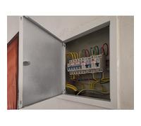 Panel de acceso de aluminio de 1 pieza - Personalizado for paredes y techos | Trampilla de inspección con bloqueo for acceso eléctrico y de plomería(300x400mm)