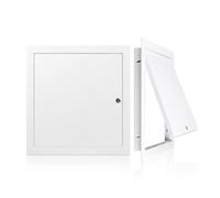 Panel De Acceso De Aluminio, Puerta De Inspección Con Cerradura 20x50cm 60x75cm 75x95cm Trampilla Pladur Empotrada Para Pared, Techo