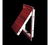 Panel De Acceso Extraíble - Cubierta con Acabado De Madera para Paredes Y Techos, Oculta Cables Y Tuberías, Puerta De Acceso Ideal para Espacios Style F WXH-15x20cm/6x8in