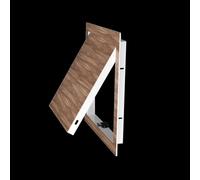 Panel De Acceso Extraíble - Cubierta con Acabado De Madera para Paredes Y Techos, Oculta Cables Y Tuberías, Puerta De Acceso Ideal para Espacios Style A WXH-15x20cm/6x8in