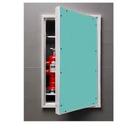 Panel de Acceso para fontanería pintable, trampilla de inspección magnética con Puerta de revisión, Gran Panel de Acceso para conducto de Servicio de pladur (Izquierda, 600x1200 mm)