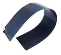 Panel de acero al manganeso endurecido de 1 pieza, chapa de 65Mn, cuña de precisión templada, espesor de 0,1-0,25 mm(0.1X125X1000MM)