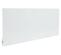 Panel de calefacción infrarroja para pared, 700 W, color blanco mate, con termostato digital