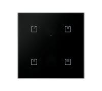 Panel de control táctil de vidrio – 4 botones, MATTER iNELS RFGB-40B/MT