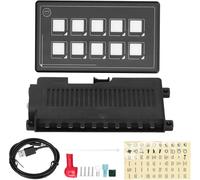 Panel de control táctil, membrana de 10 puntos. Control mediante aplicación Bluetooth con módulo de retroiluminación. Panel táctil LED. Incorpora un PTC (dispositivo de protección contra sobrecorrient