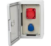 Panel de distribución Bauverteiler RB-200, 32A/5 polos, 230V, IP65