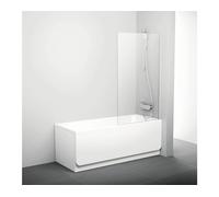 Panel de ducha RAVAK Pivot PVS1-80, acabado satinado y transparente, modelo 79840U00Z1