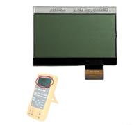 Panel de pantalla LCD para multímetro digital 724 725 726, pieza de repuesto de vidrio con propiedades antienvejecimiento resistentes al calor