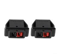 Panel de soporte de montaje fijo de 30 A 45 A 600 V para conector de almacenamiento de energía solar, kit de carcasa resistente para exteriores con terminales de cobre chapados en plata para sistemas