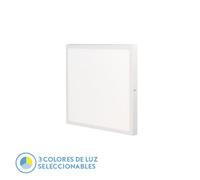Panel de superficie llano para iluminación interior, 48w, 4800 lúmen