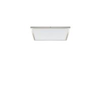 Panel de superficie VOLTAIRE 40x40 36W LED 2880lm 400K 120° C.40xL.40xA.2,3cm Niquel