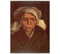 Panel decorativo del museo, listo para colgar. Van Gogh Vincent-Campesina Mujer-Cm 60x80
