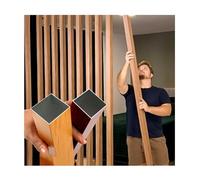 Panel divisor de habitación de listones de aluminio, moderno para oficina, divisor de loft y piscina, separador contemporáneo de sala de estar, versátil espacio solut