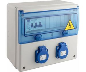 Panel eléctrico Solera 1311a-i25, industrial, 27 x 16 x 25 cm, IP54, 16 A