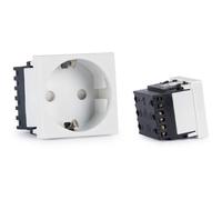 Panel enchufe bipolar 250v para cajas fonestar