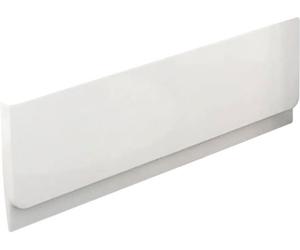 Panel frontal cromado, modelo 160, color blanco nieve