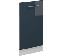 Panel frontal del lavavajillas Vicco Fame-Line Azul oscuro alto brillo 45 cm sin encimera, Model 54297